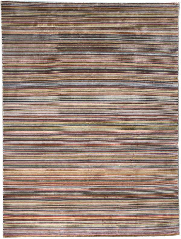 Prism multicolor stripe rug